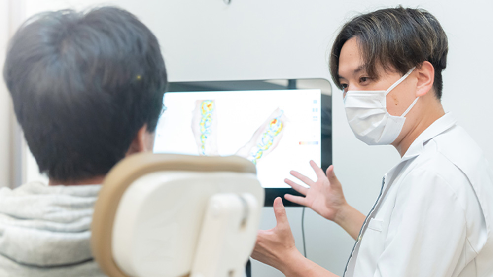 矯正無料カウンセリングの様子